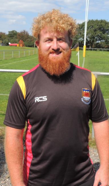 Aaron Tompkinson another try for bearded Cardigan flanker